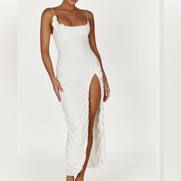 Meshki Rose Midi Dress - Picture 1 of 4